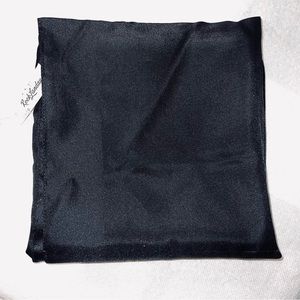 NWT MADE IN ITALY Black Scarf